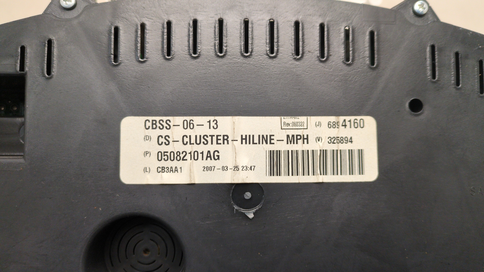 Панель приборов