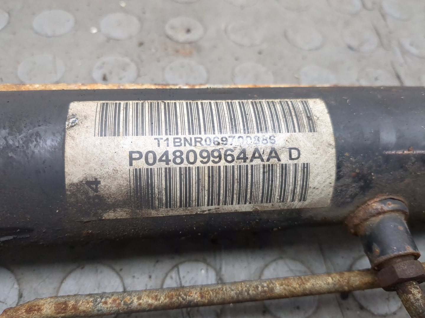 Рейка рулевая