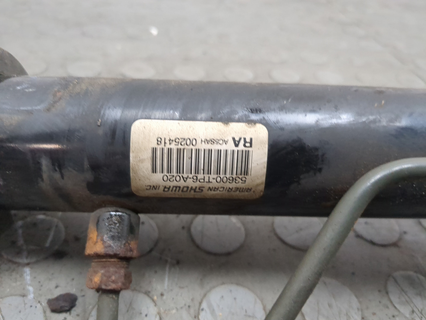 Рейка рулевая