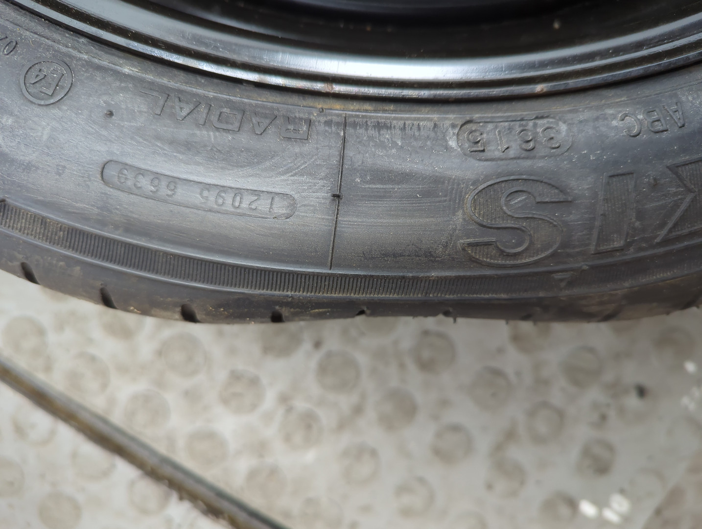 Диск запасного колеса/докатка