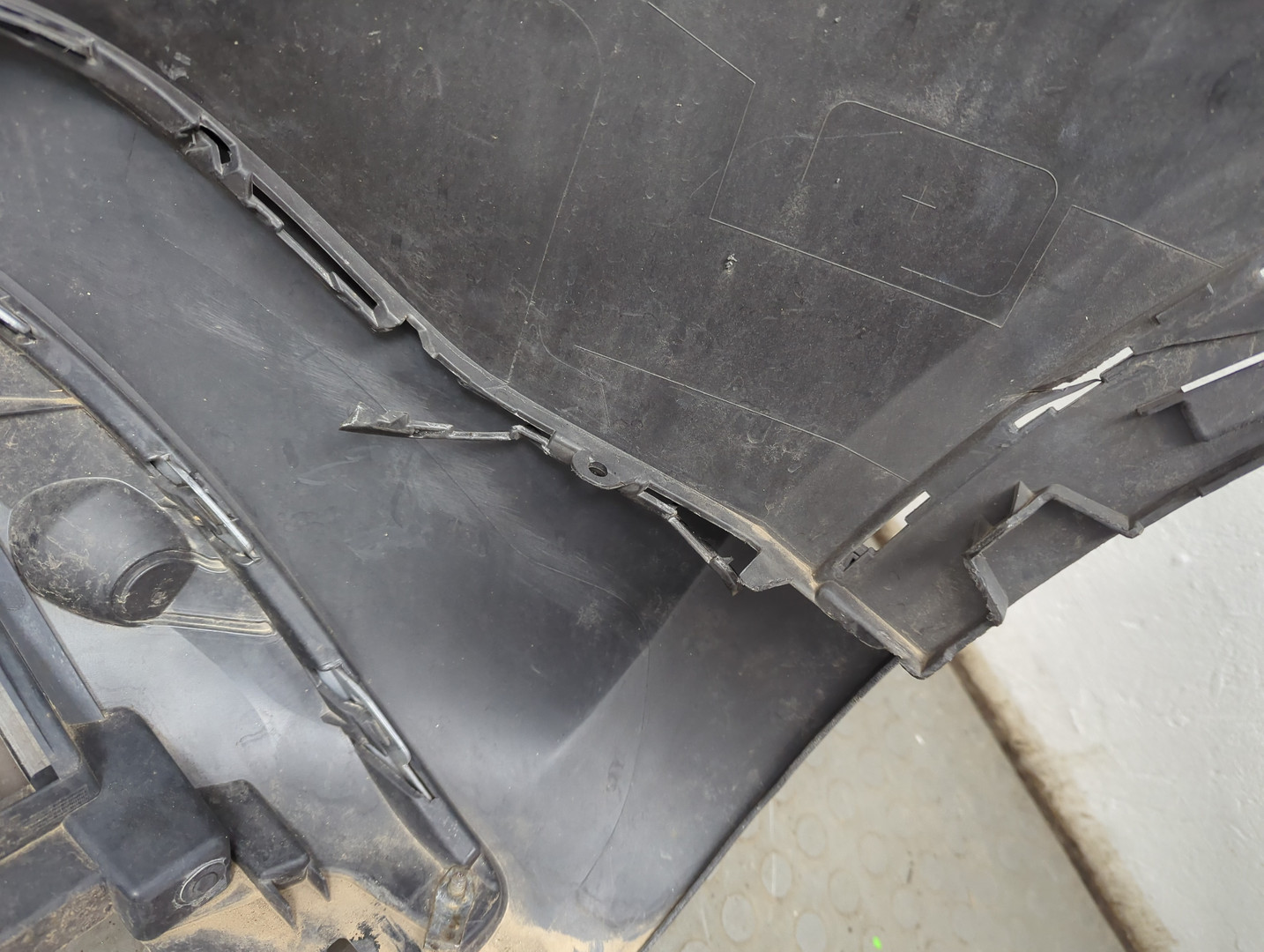 Бампер задний