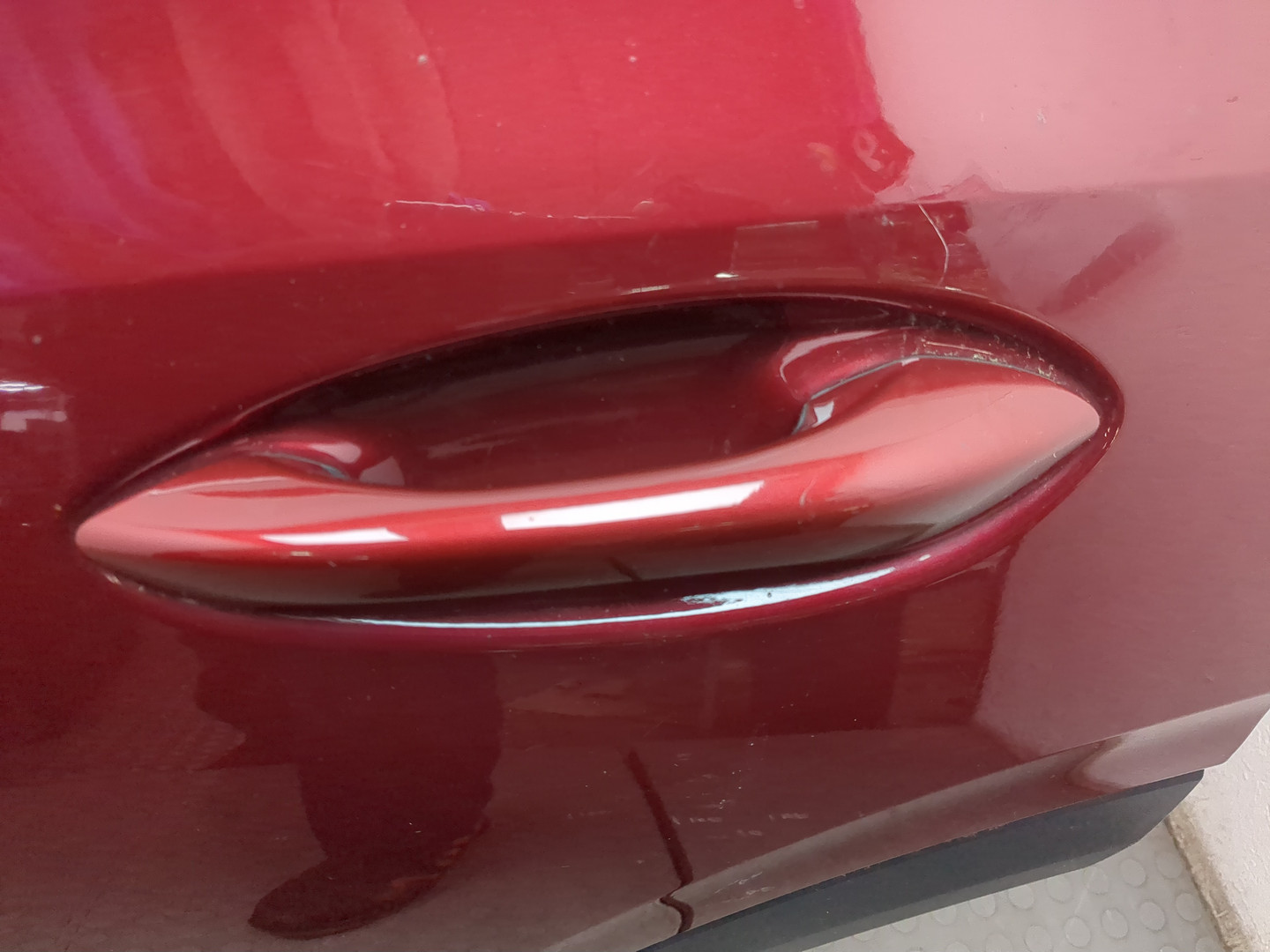 Дверь задняя левая