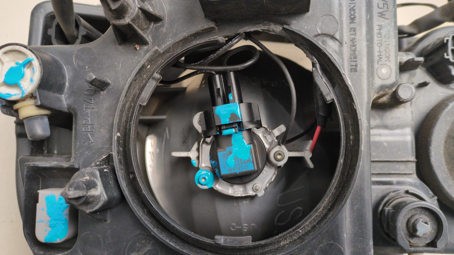 Фара правая