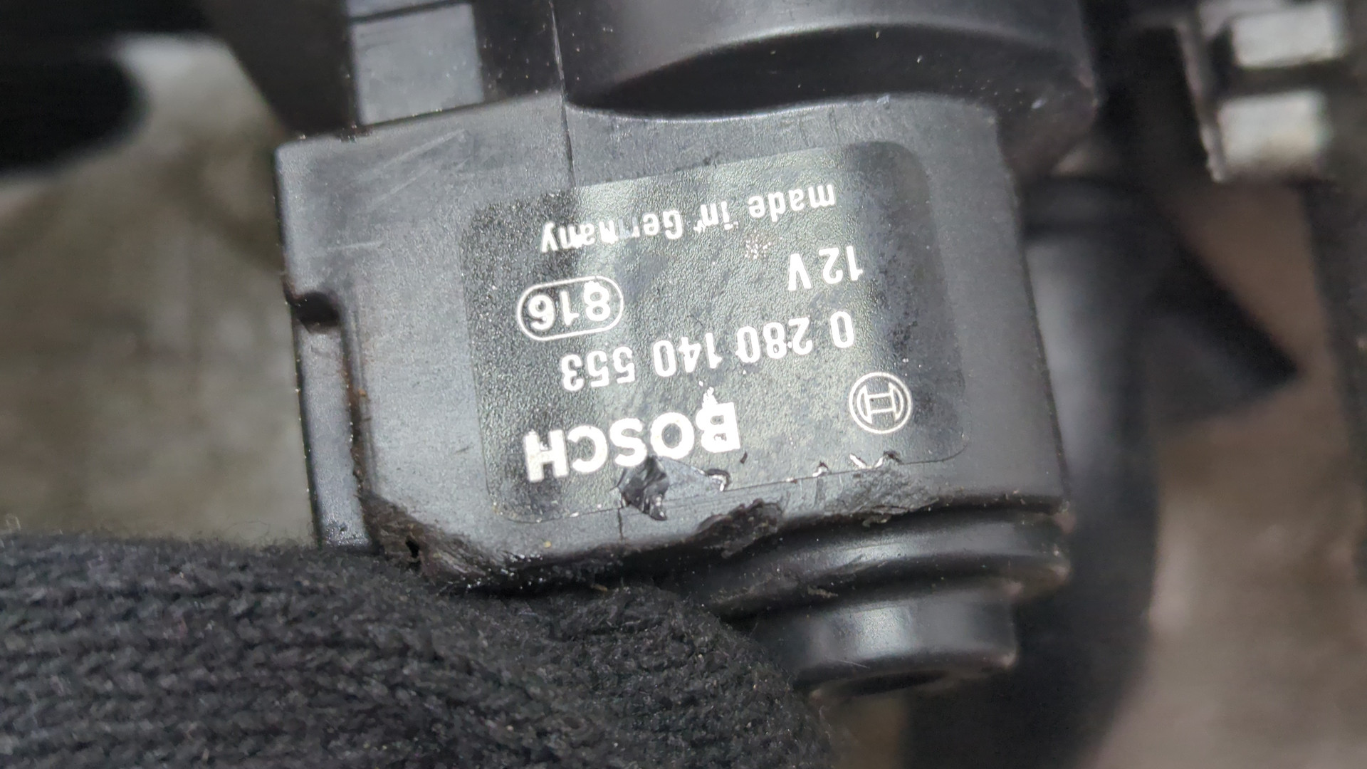 Заслонка дроссельная электрическая