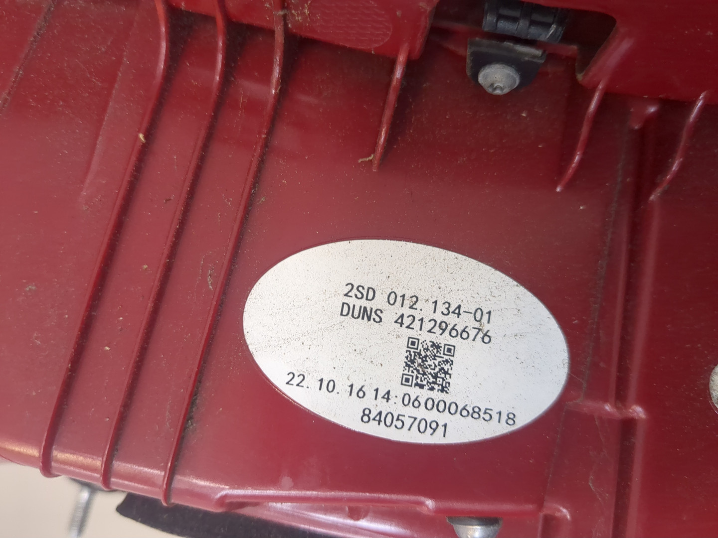 Фонарь задний левый