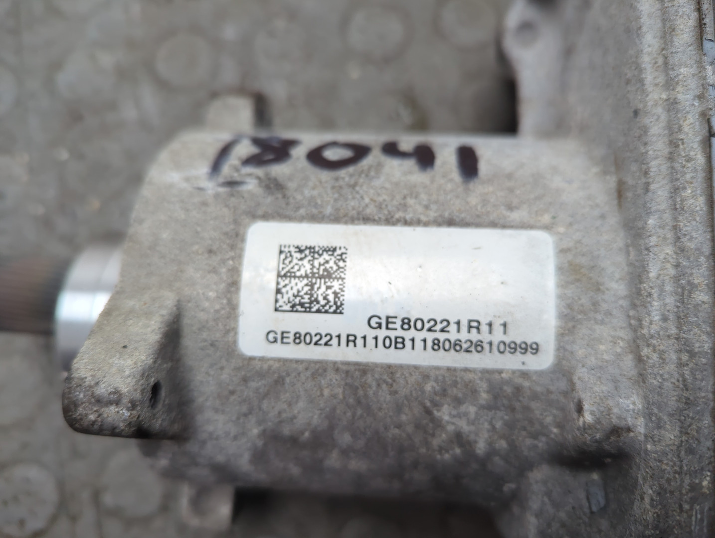 Серводвигатель рулевой рейки