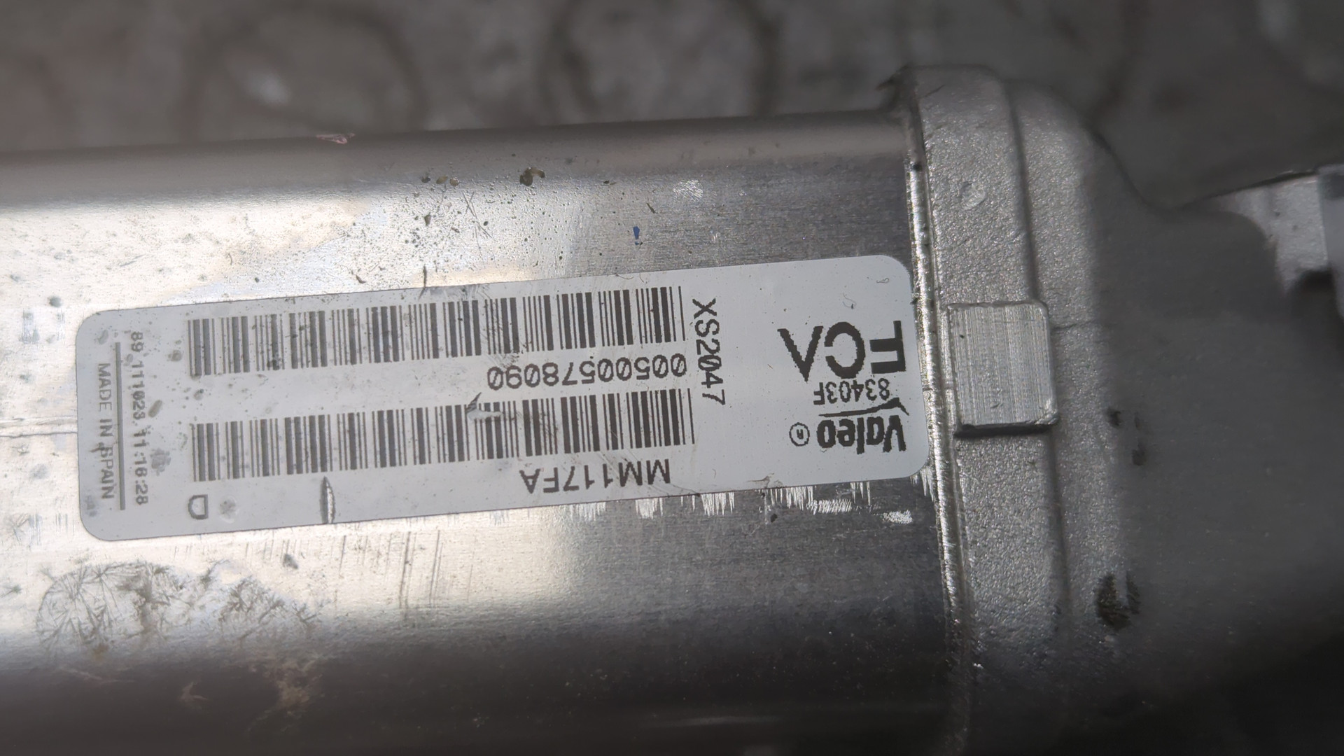 Тройник вентиляции картерных газов