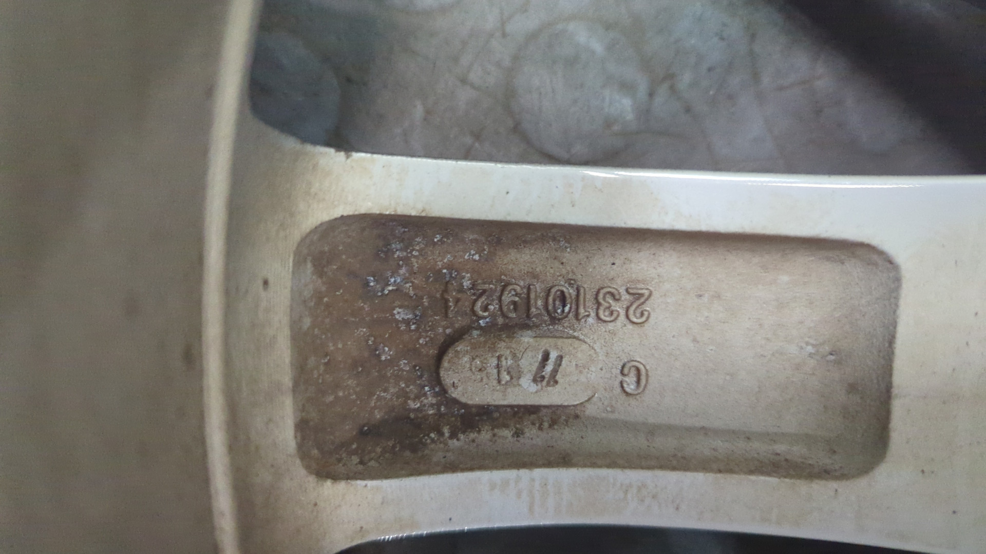 Диск колесный литой легкий сплав