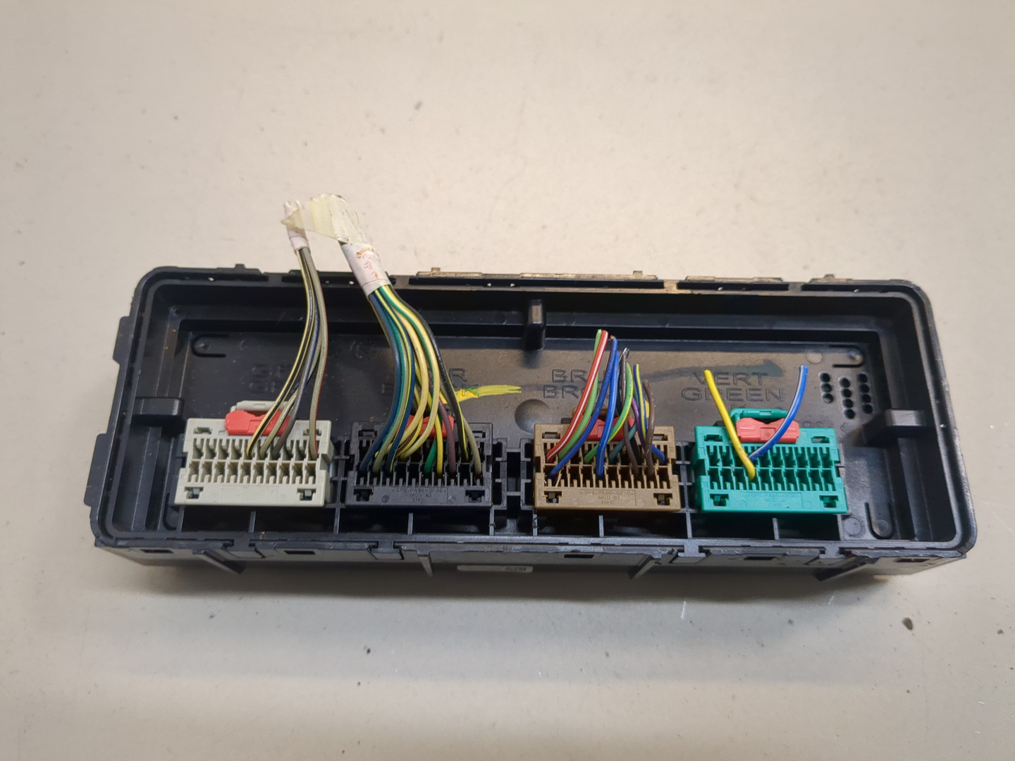 Блок управления климатической установкой