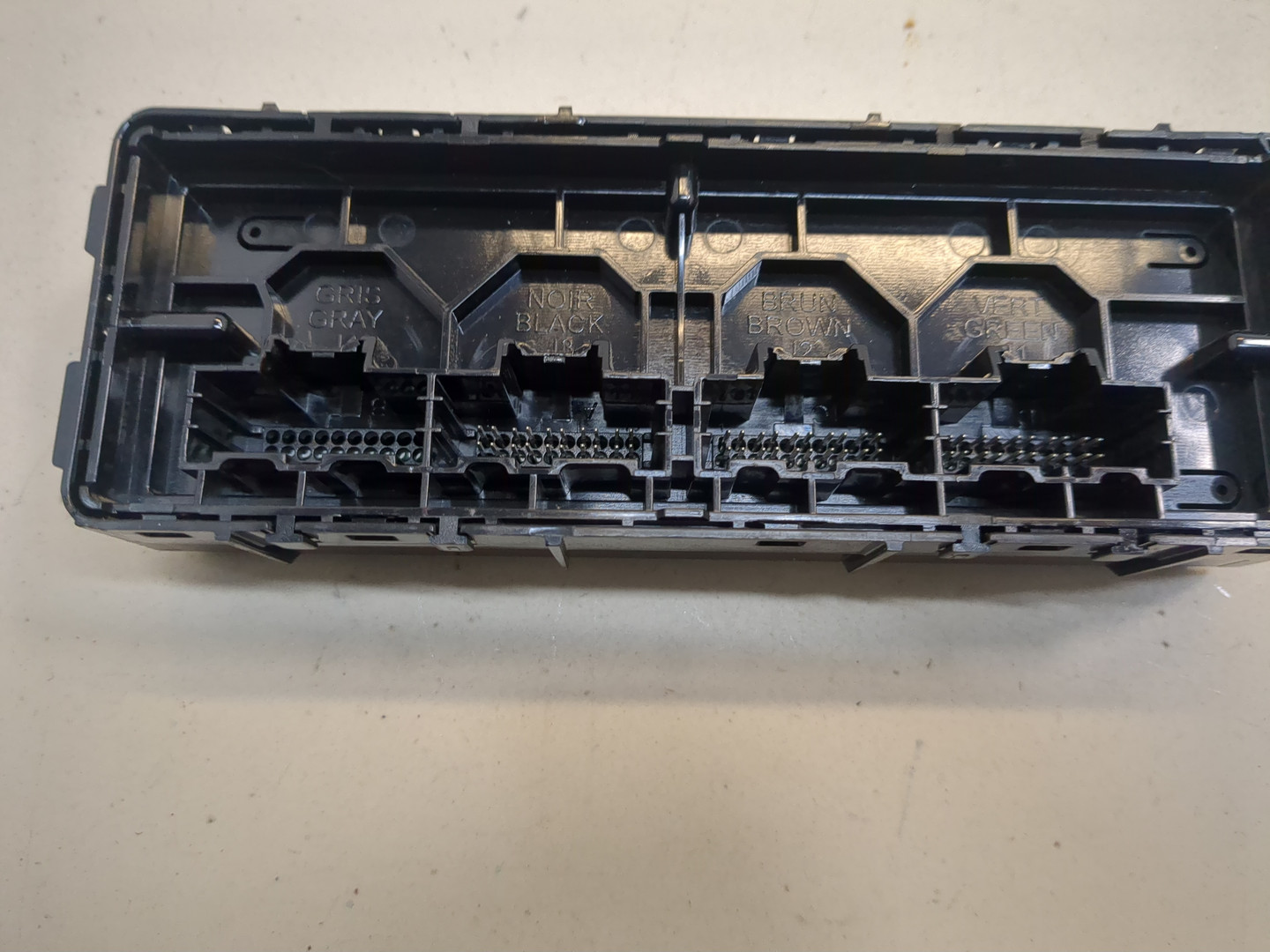 Блок управления климатической установкой