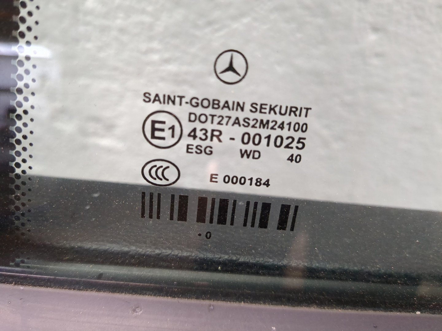 Дверь задняя левая