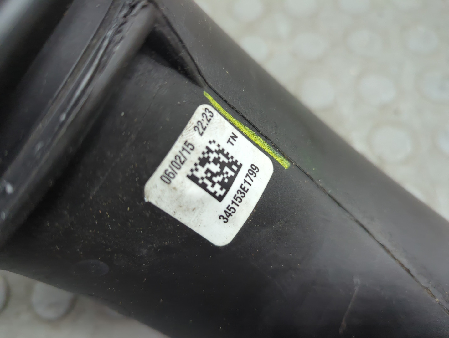 Патрубок воздушного фильтра