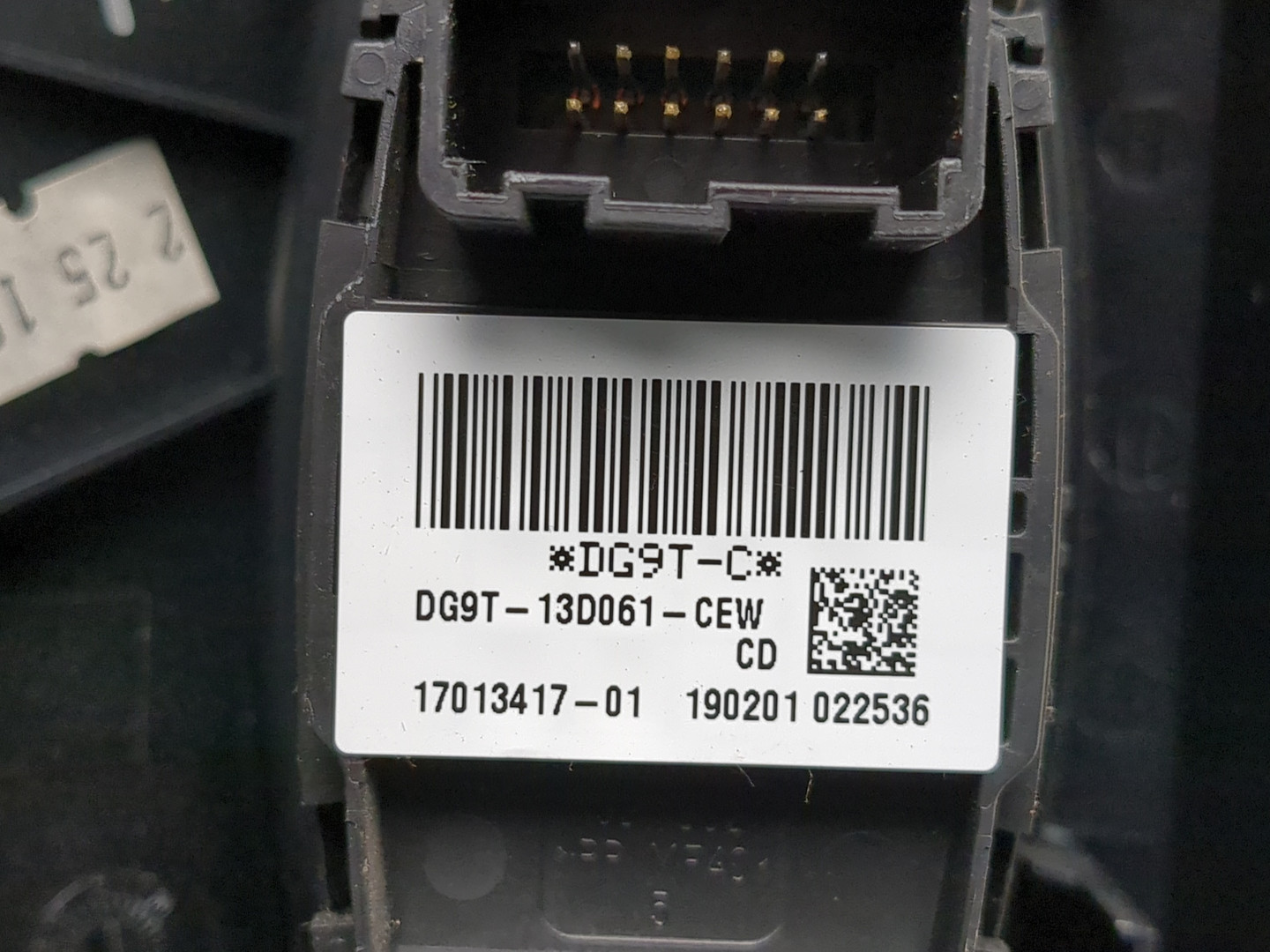 Переключатель света фар