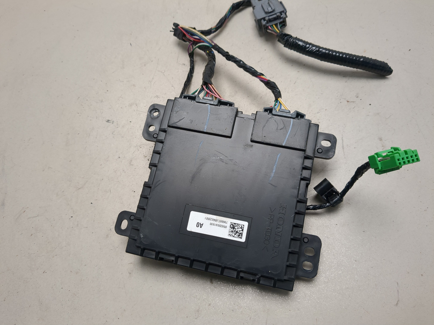 Блок управления климатической установкой