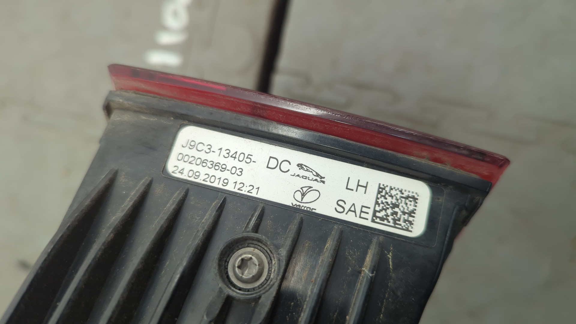 Фонарь задний левый