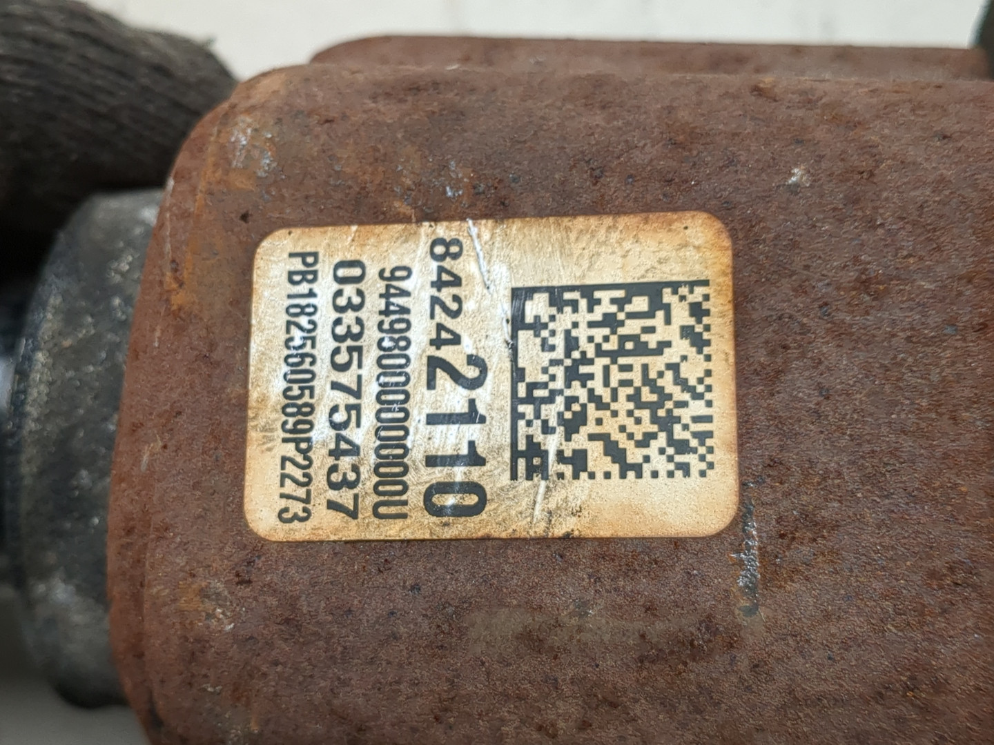 Полуось передняя левая