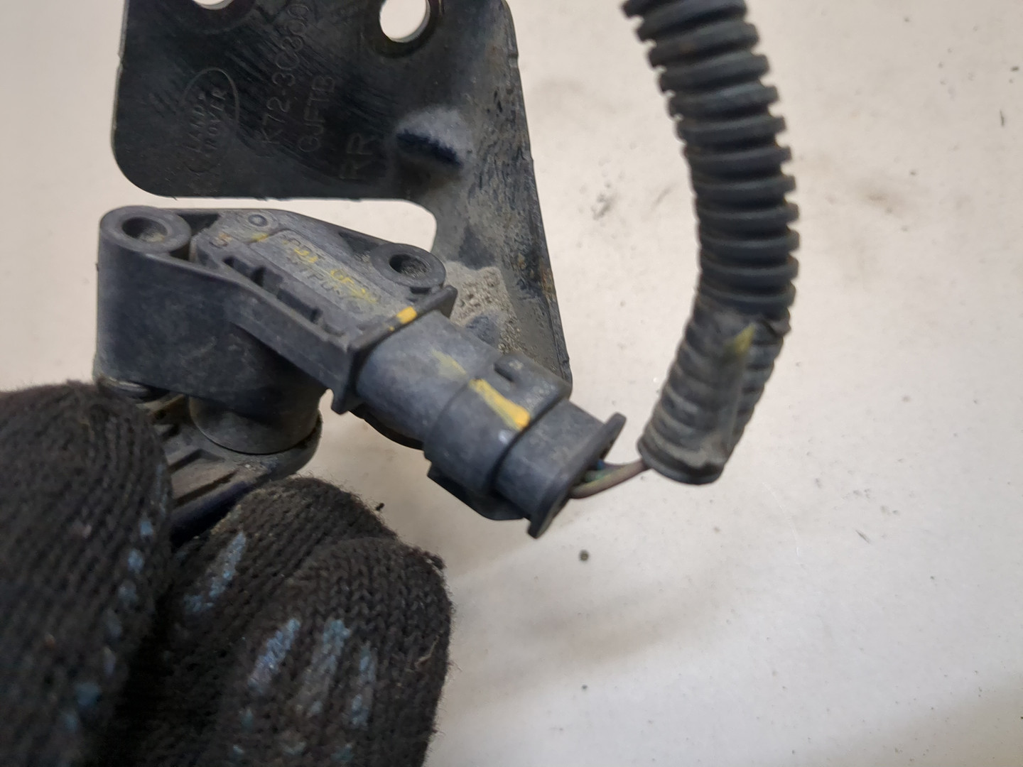 Датчик регулировки дорож. просвета