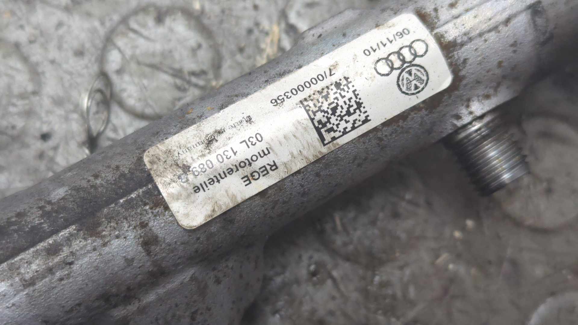 Рейка топливная (рампа)