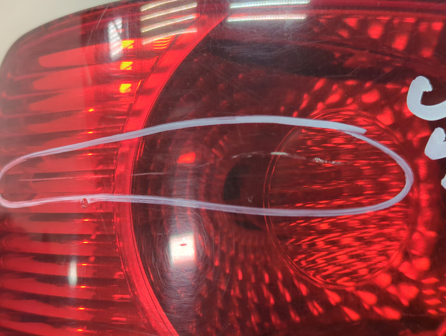 Фонарь задний левый