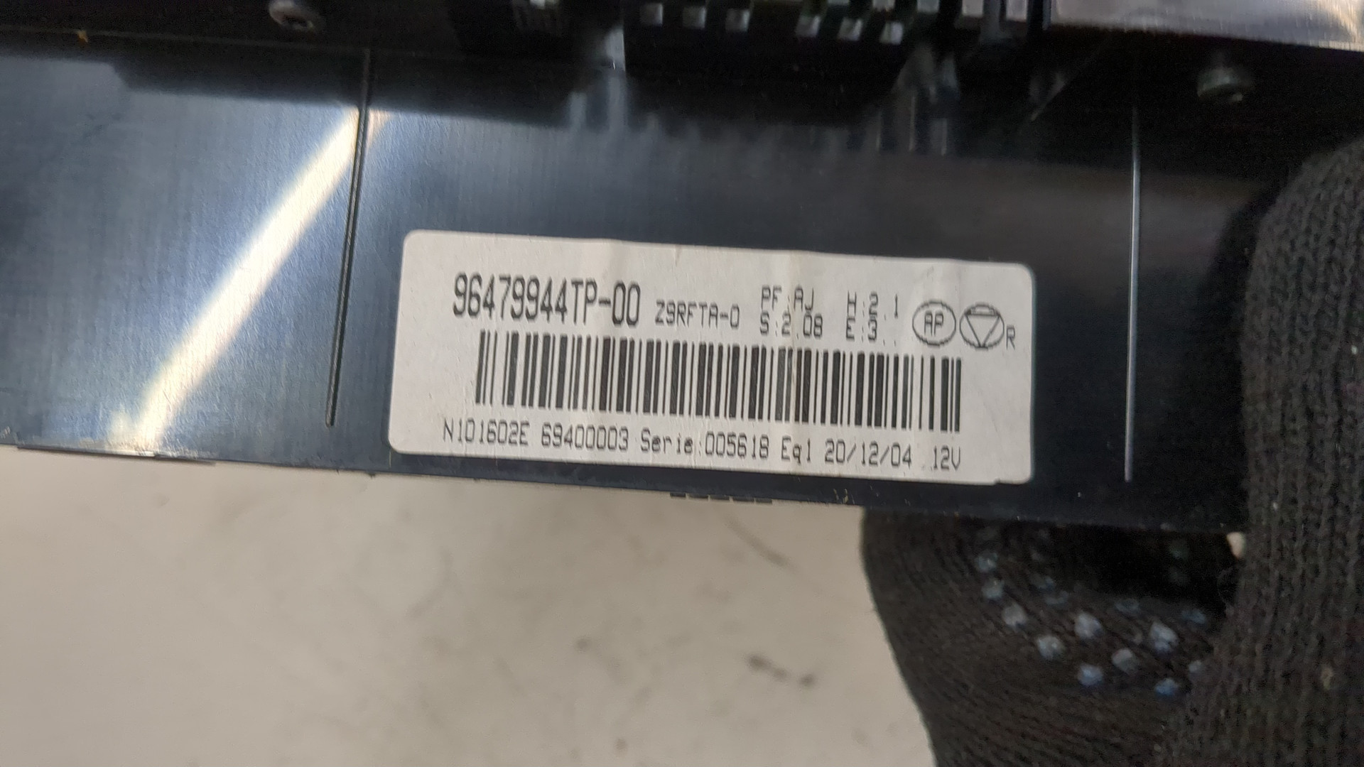 Переключатель отопителя