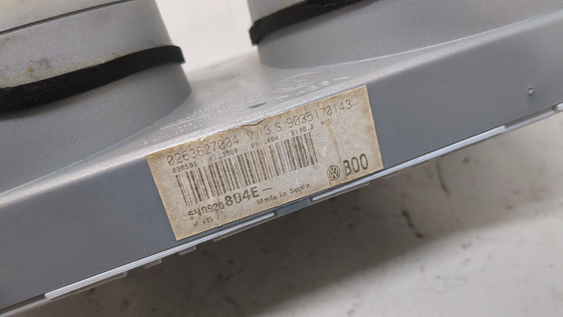 Панель приборов