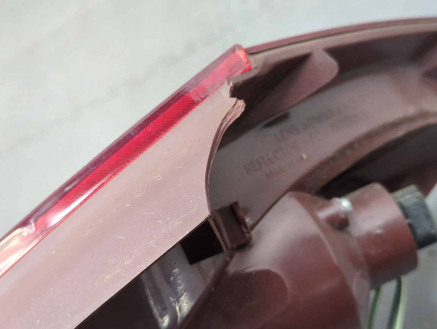 Фонарь задний левый