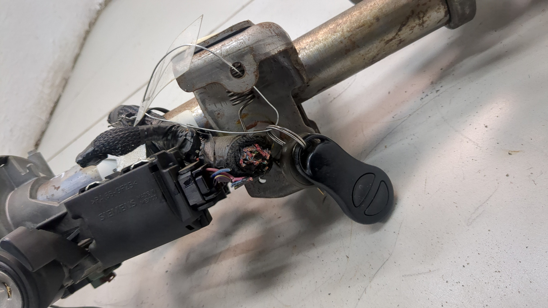 Колонка рулевая