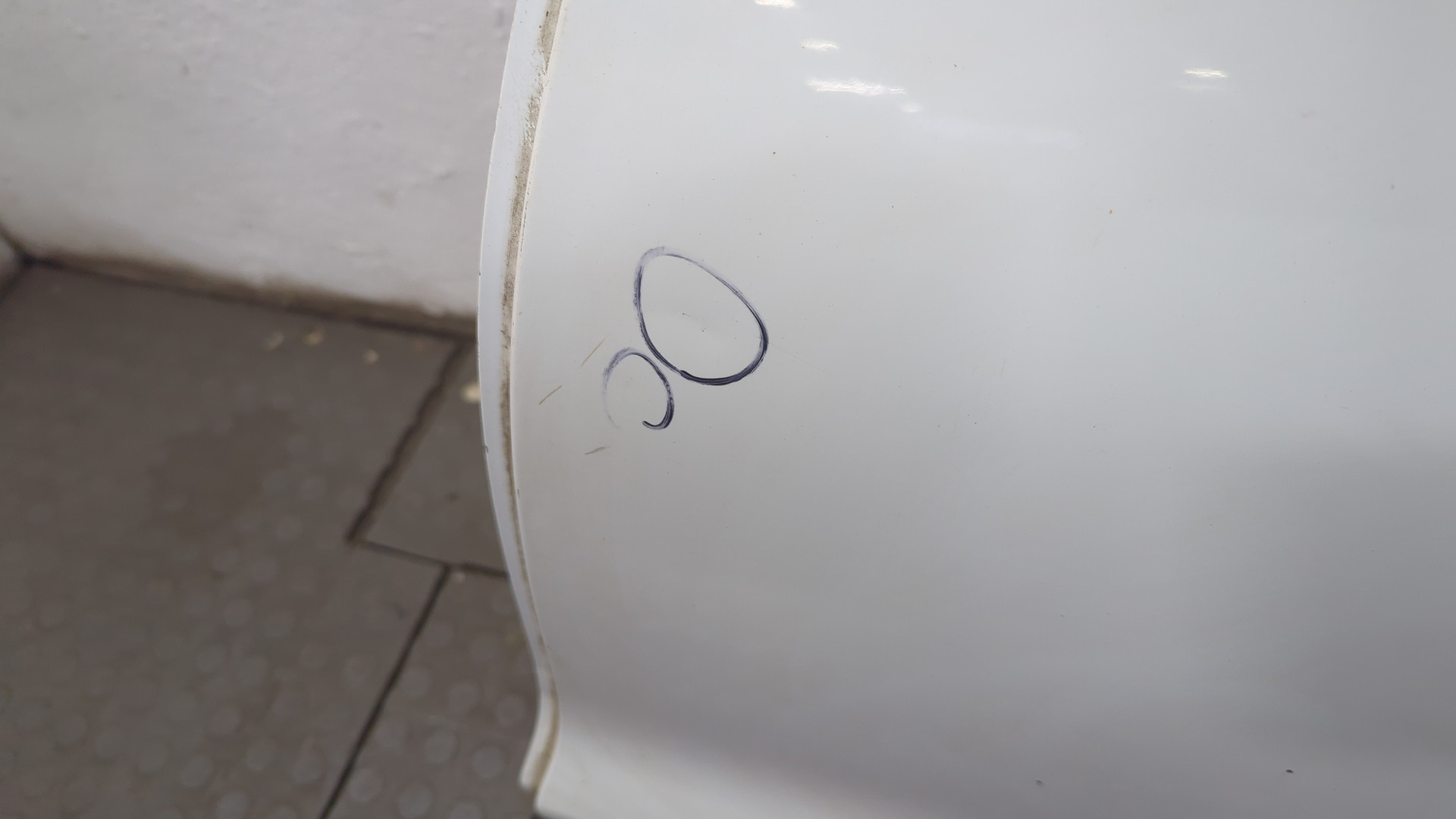 Дверь задняя левая