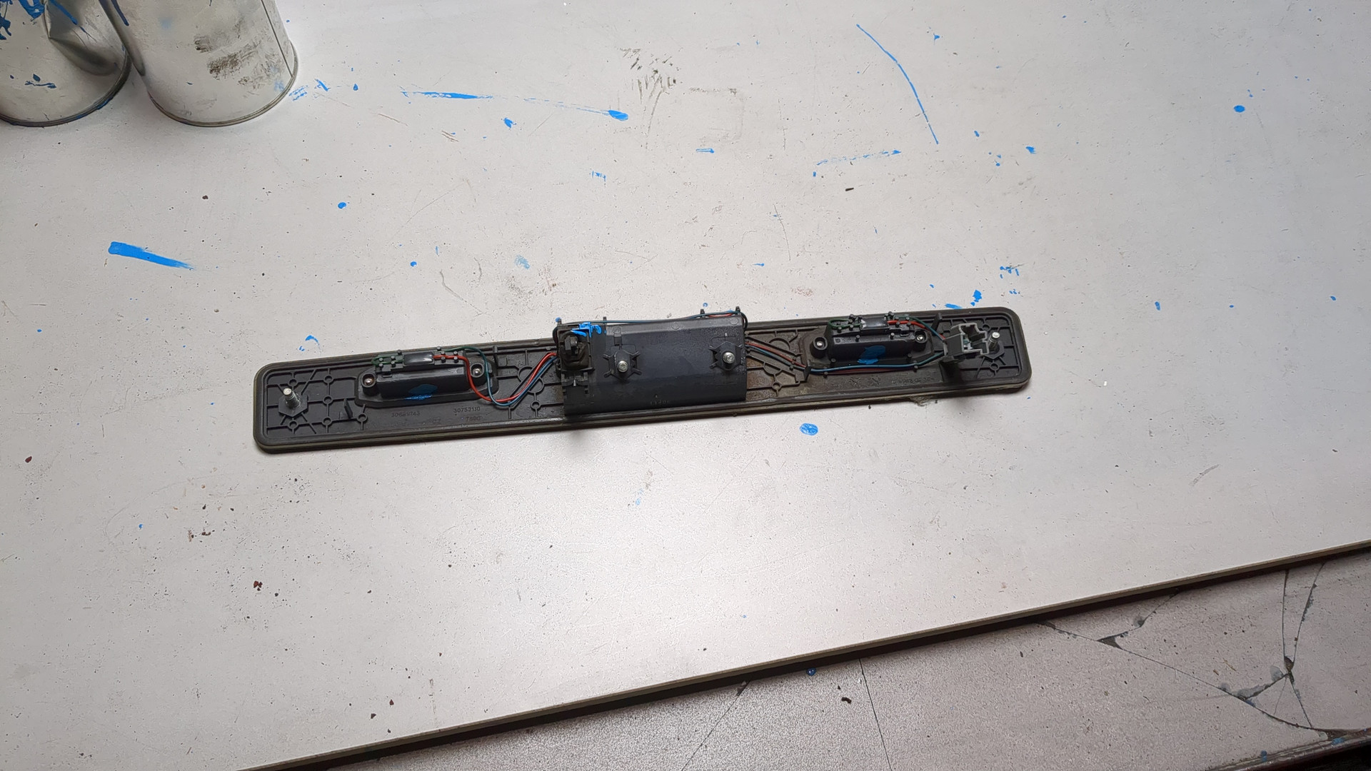 Фонарь подсветки номера