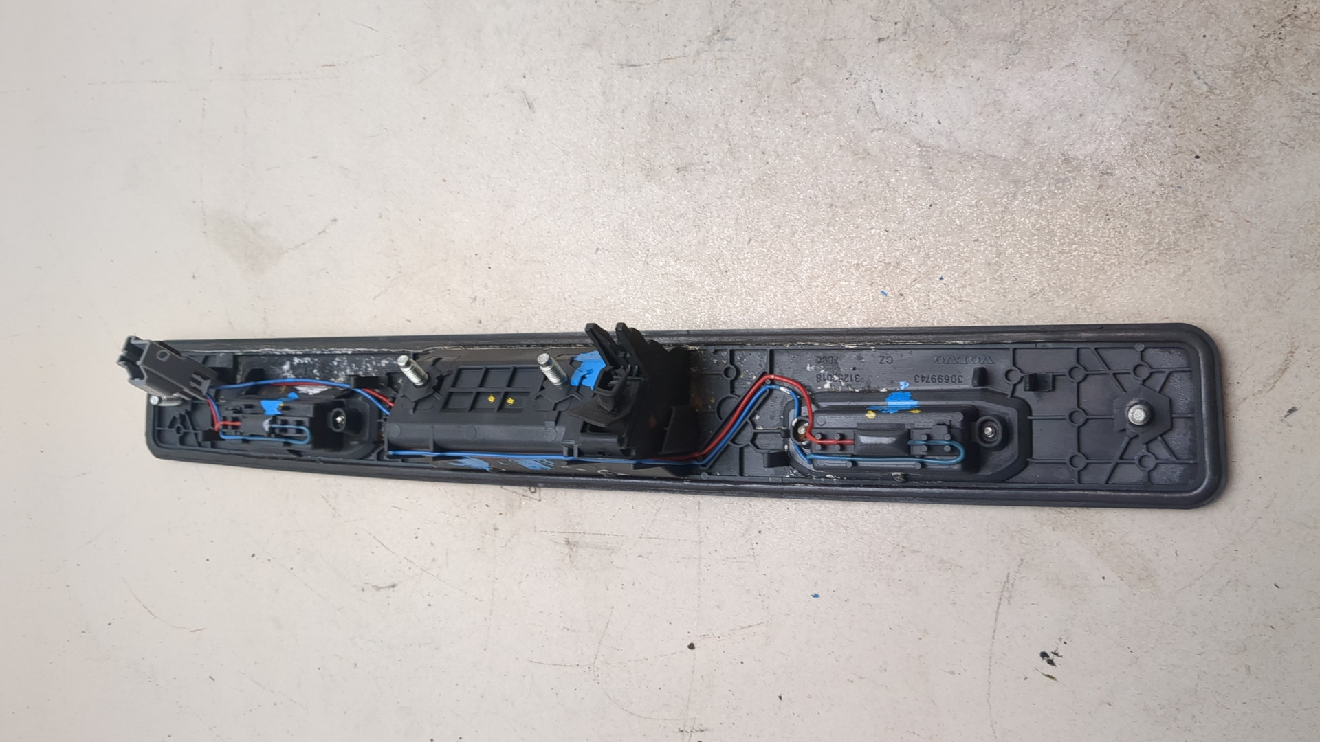 Фонарь подсветки номера