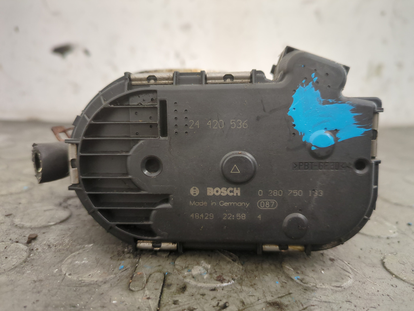 Заслонка дроссельная электрическая