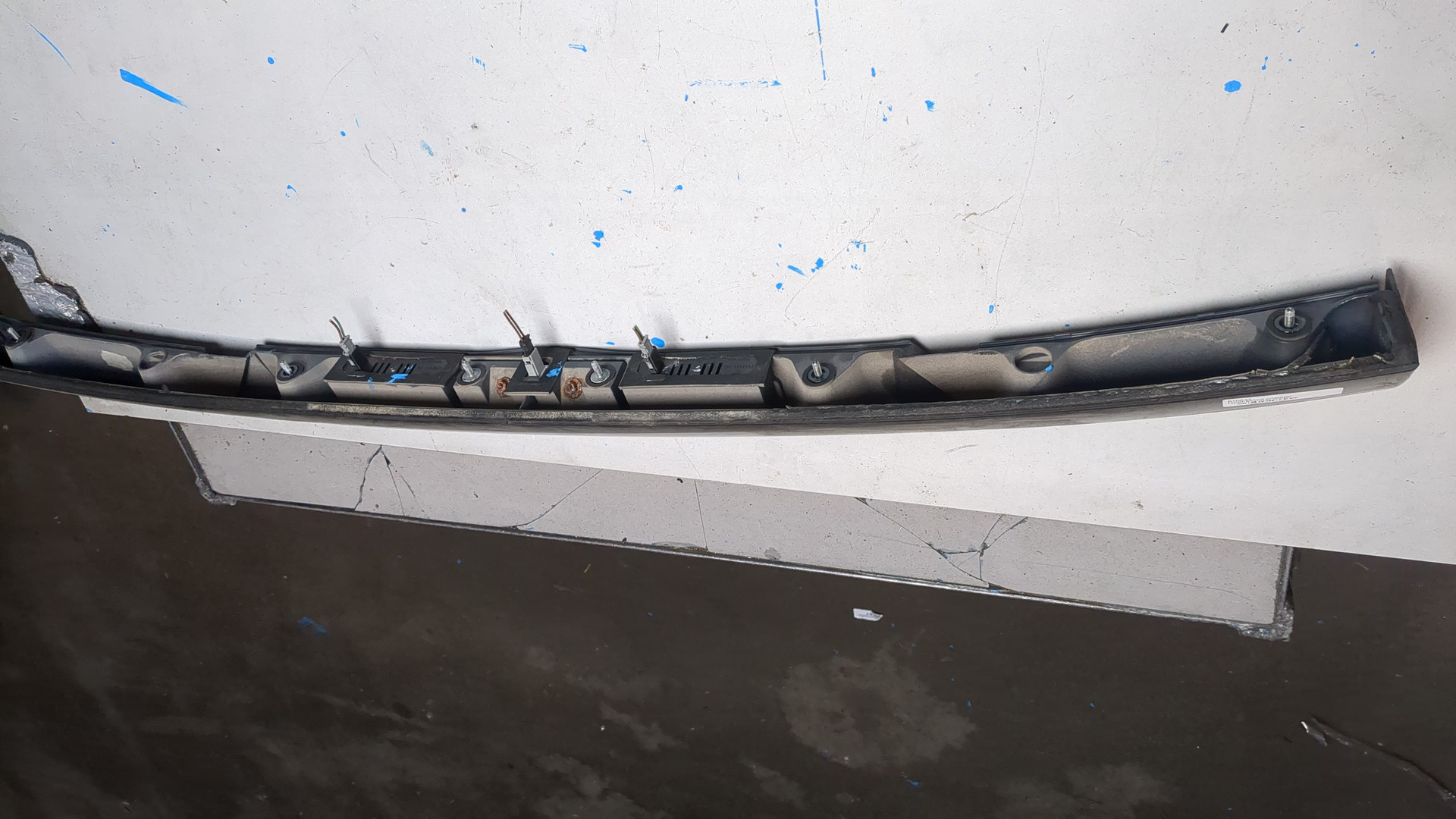 Фонарь подсветки номера