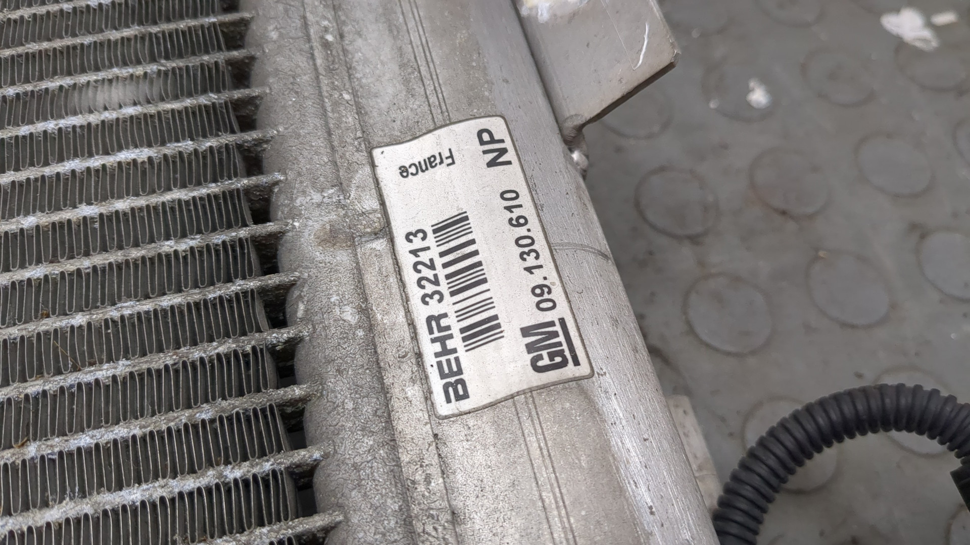 Радиатор кондиционера / конденсер