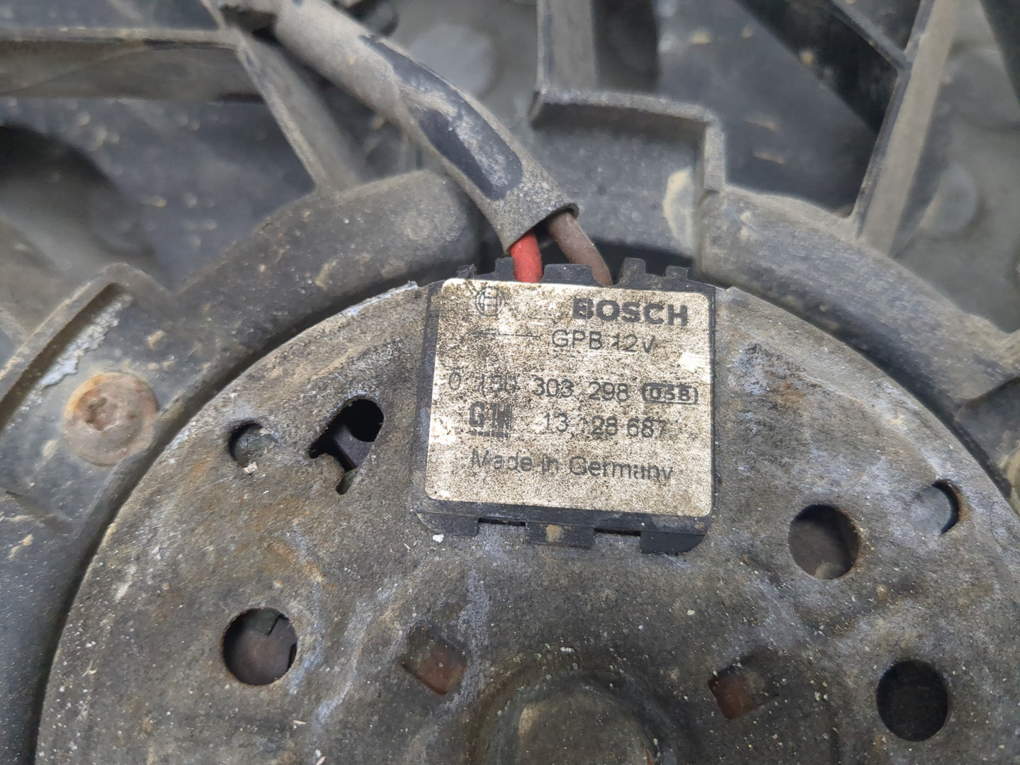 Вентилятор радиатора