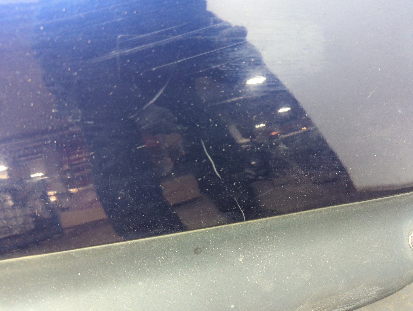 Бампер задний