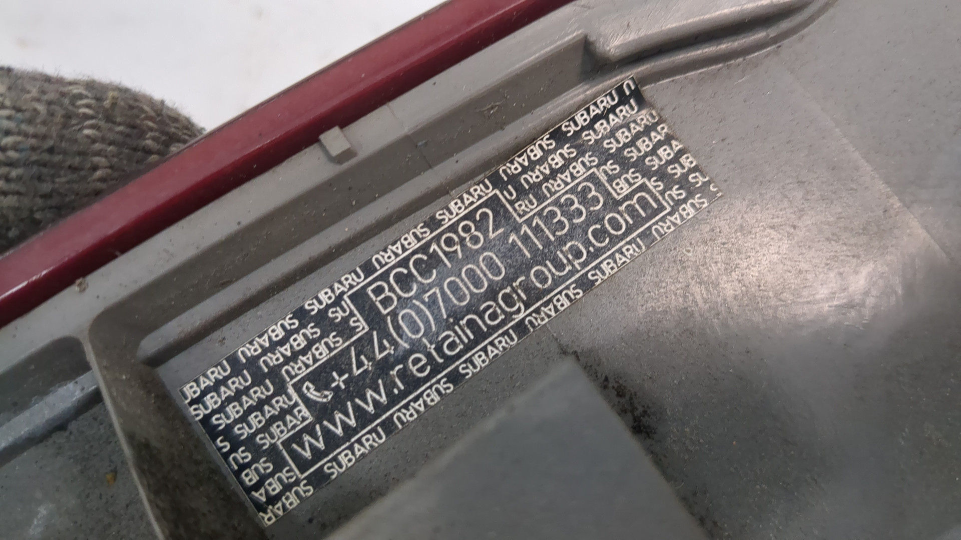 Фонарь задний левый