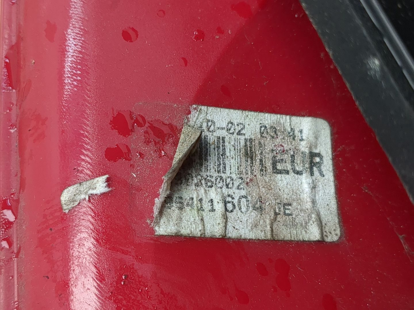 Фонарь задний правый