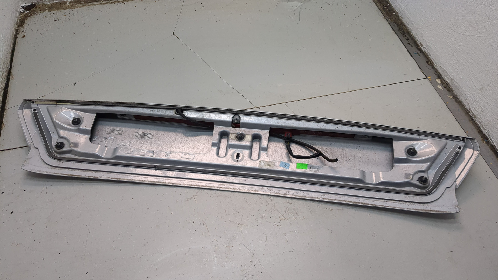 Спойлер переднего бампера