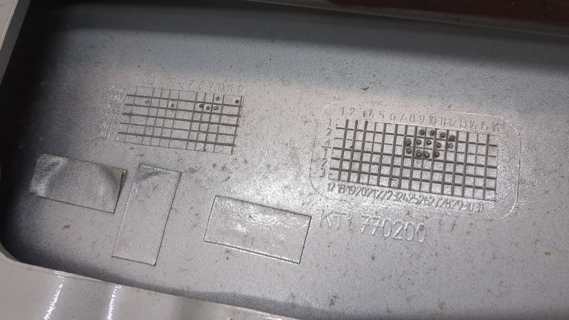 Спойлер переднего бампера