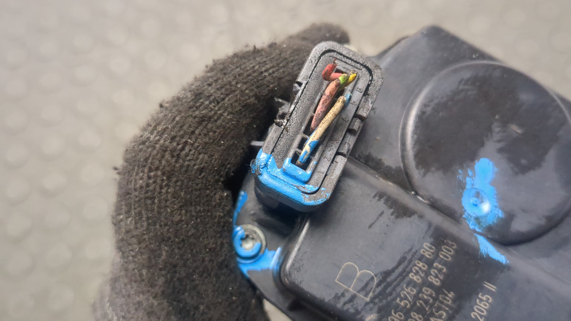 Заслонка дроссельная электрическая