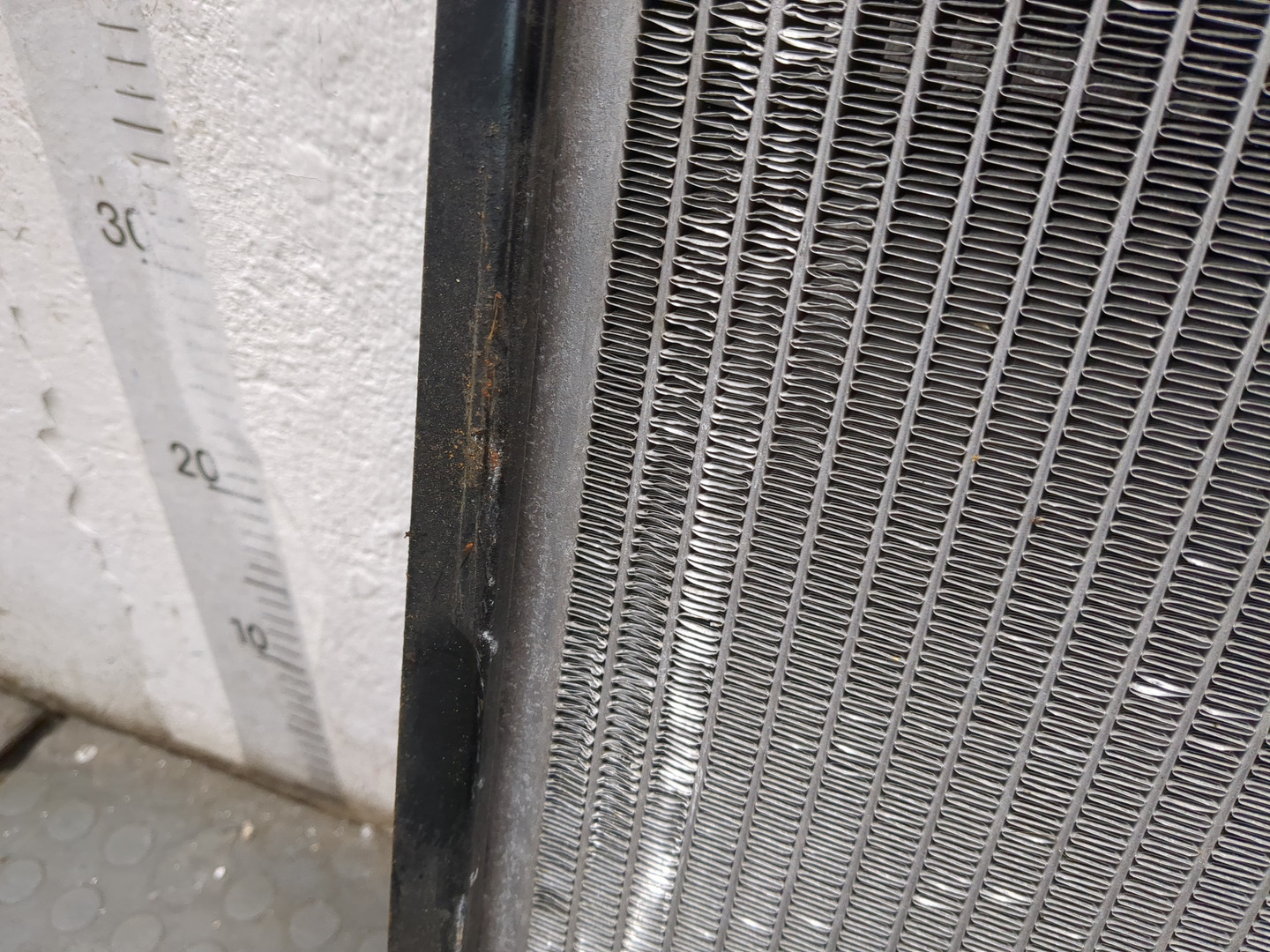 Радиатор охлаждения двигателя основной