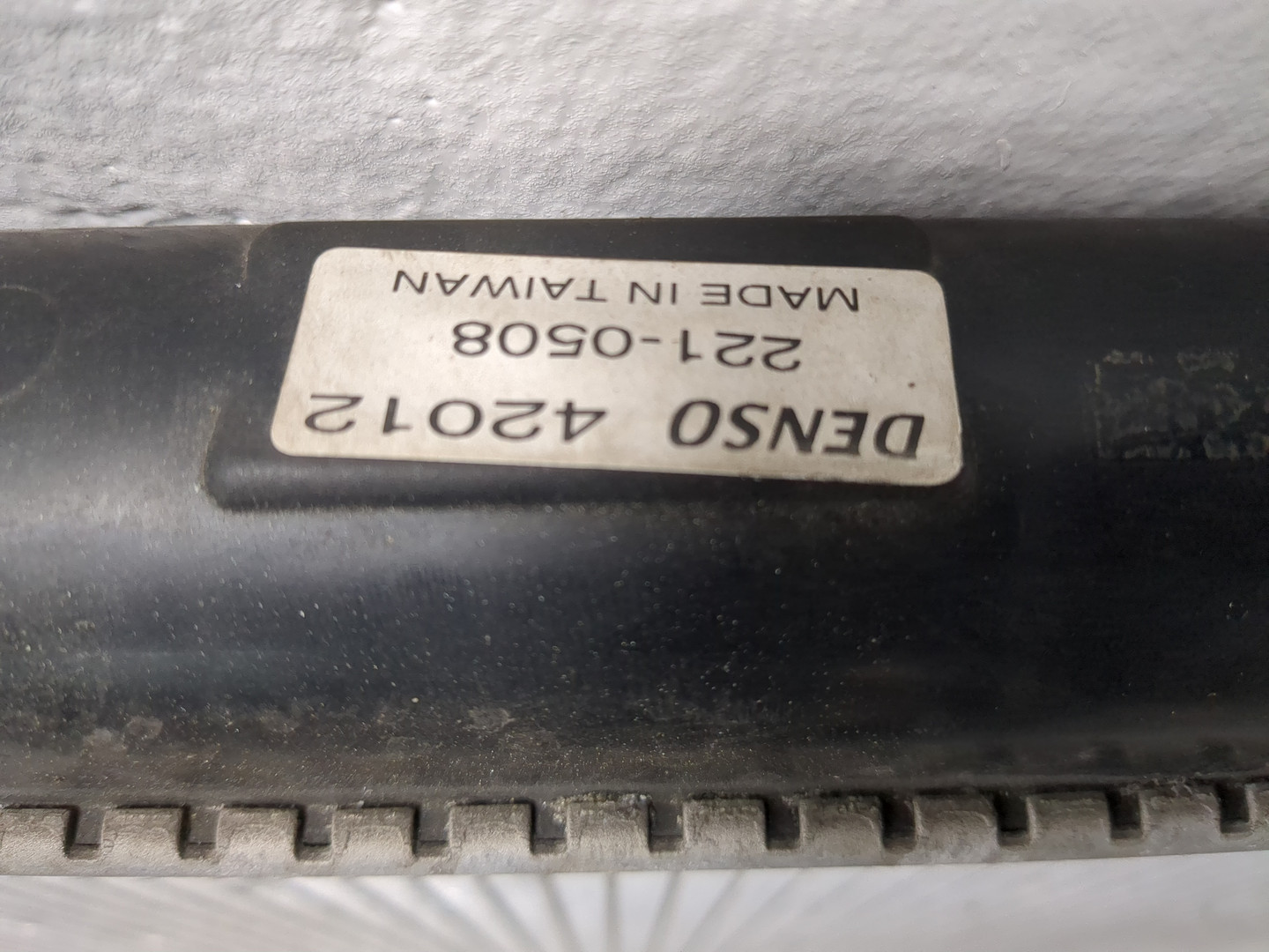 Радиатор охлаждения двигателя основной