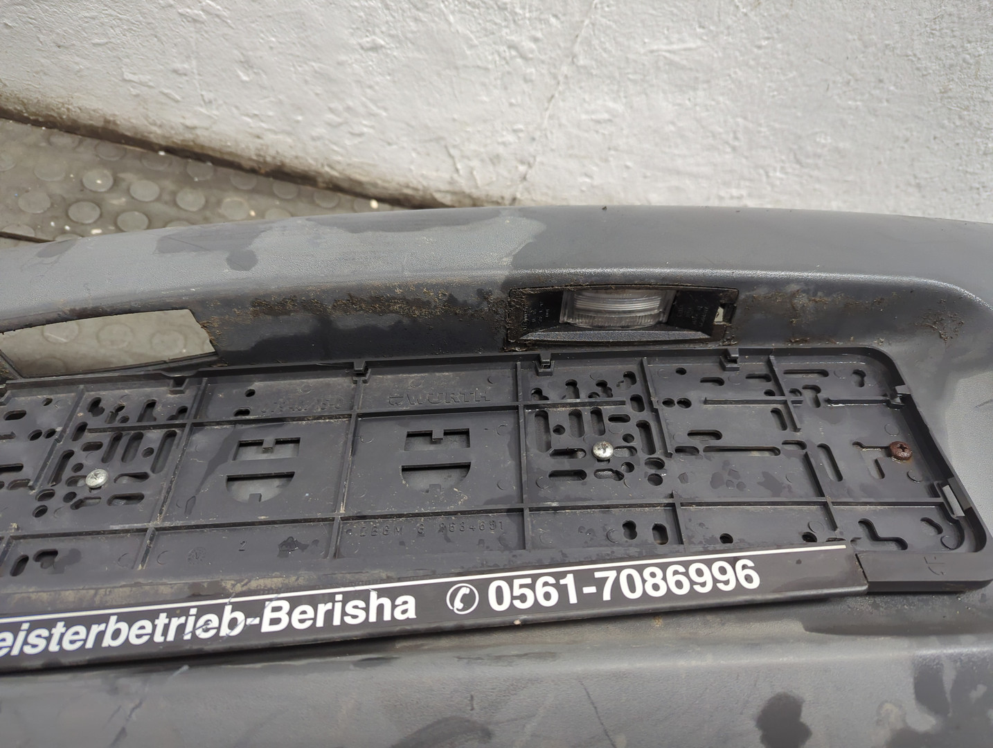 Бампер задний