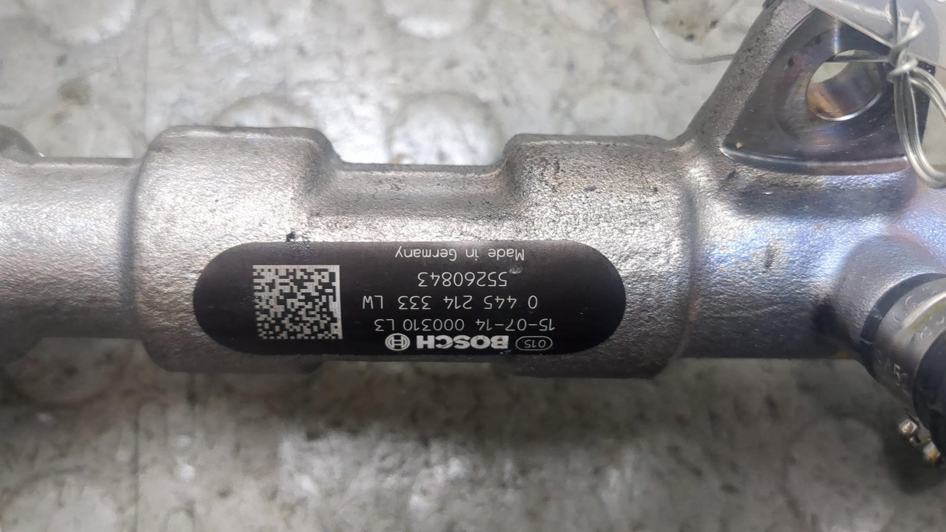 Рейка топливная (рампа)