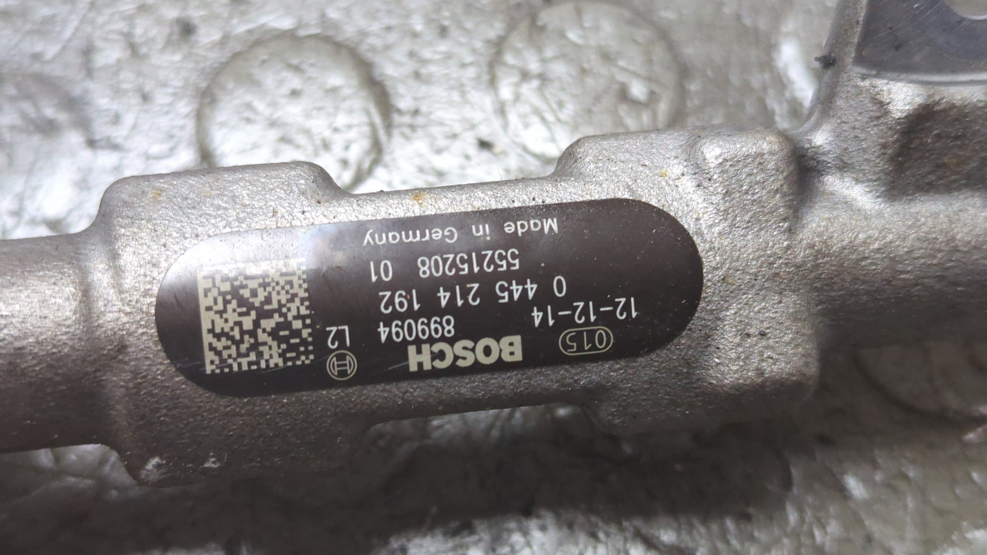 Рейка топливная (рампа)