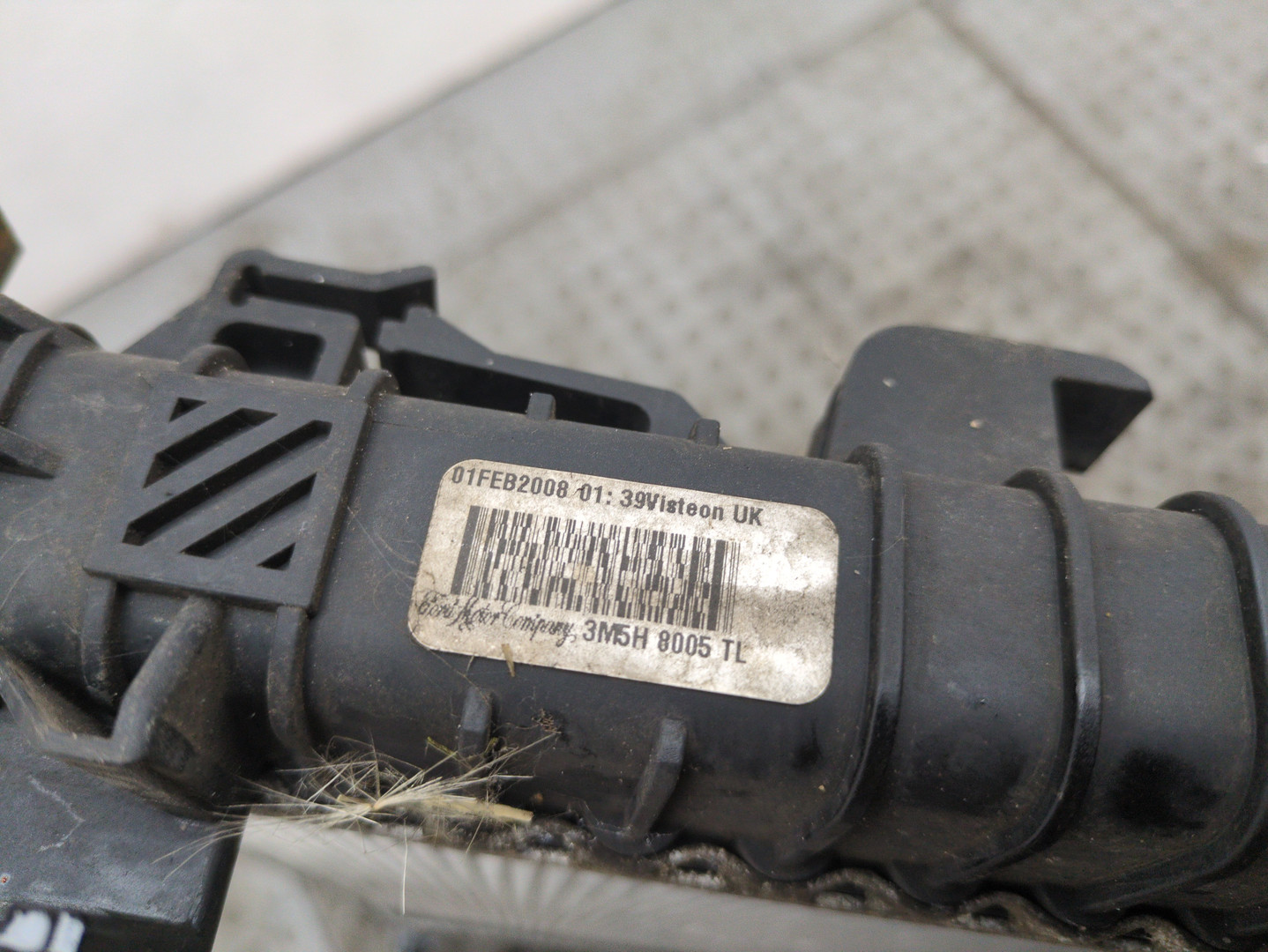 Радиатор охлаждения двигателя основной