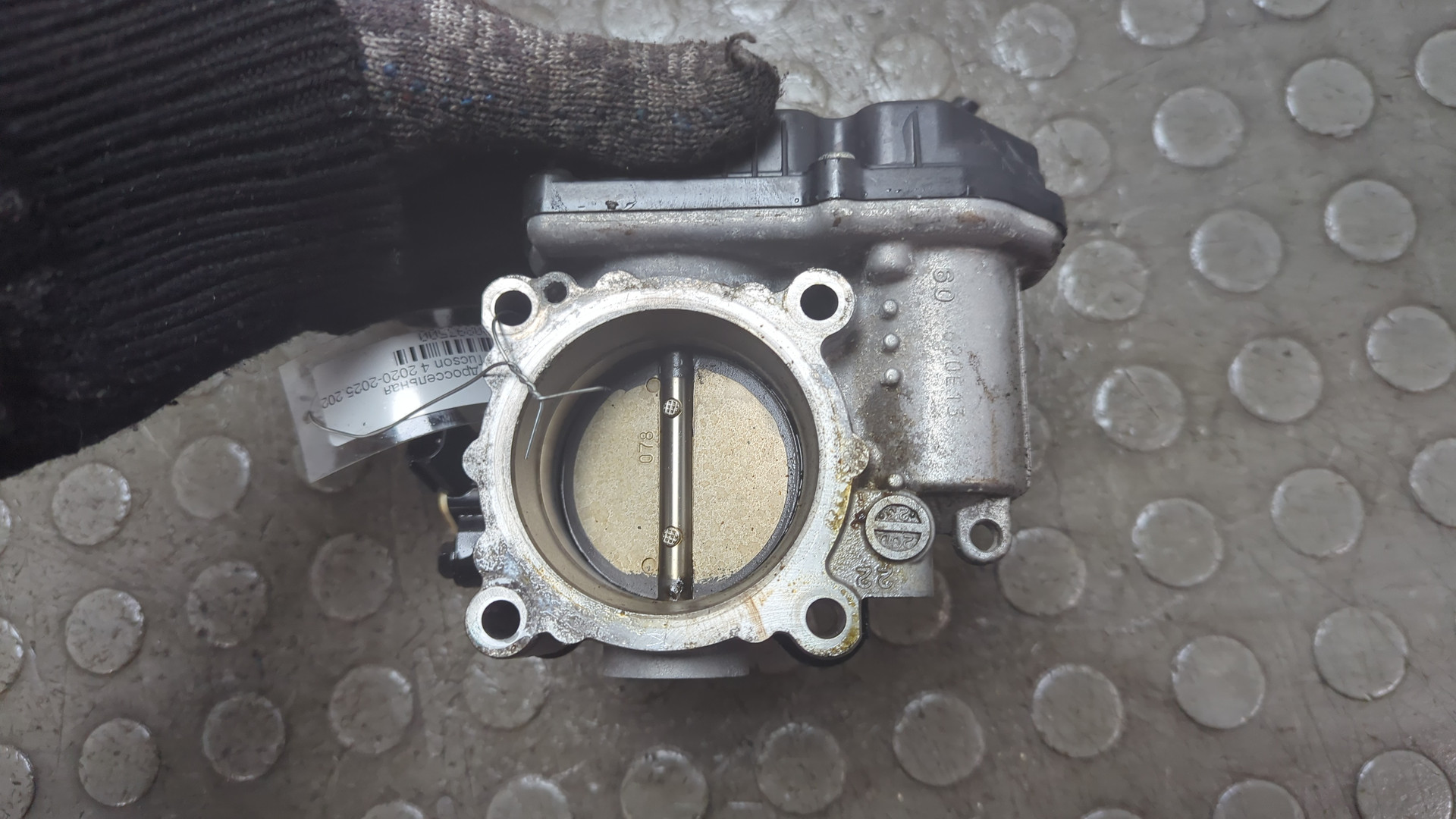 Заслонка дроссельная электрическая