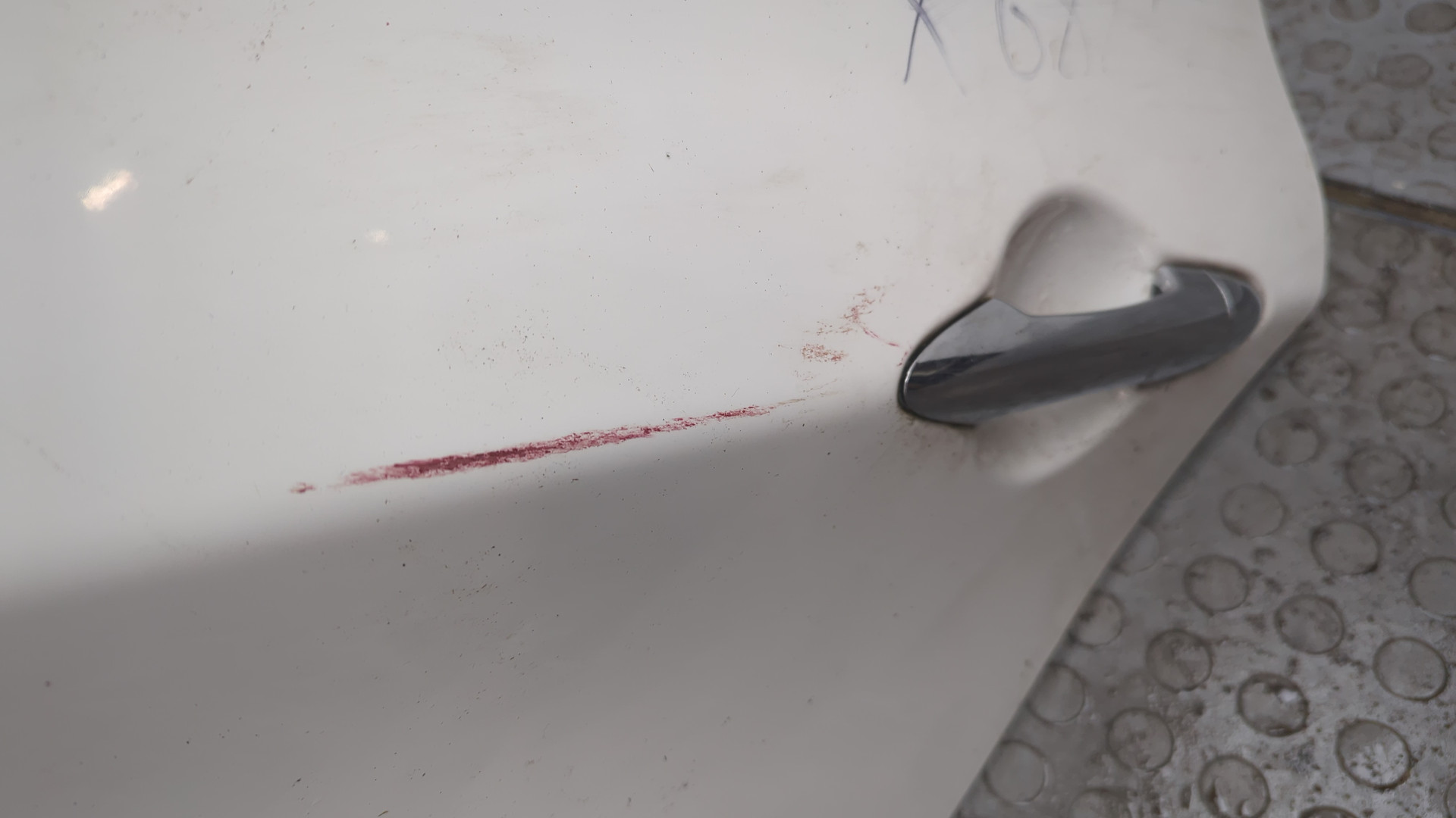 Дверь задняя левая