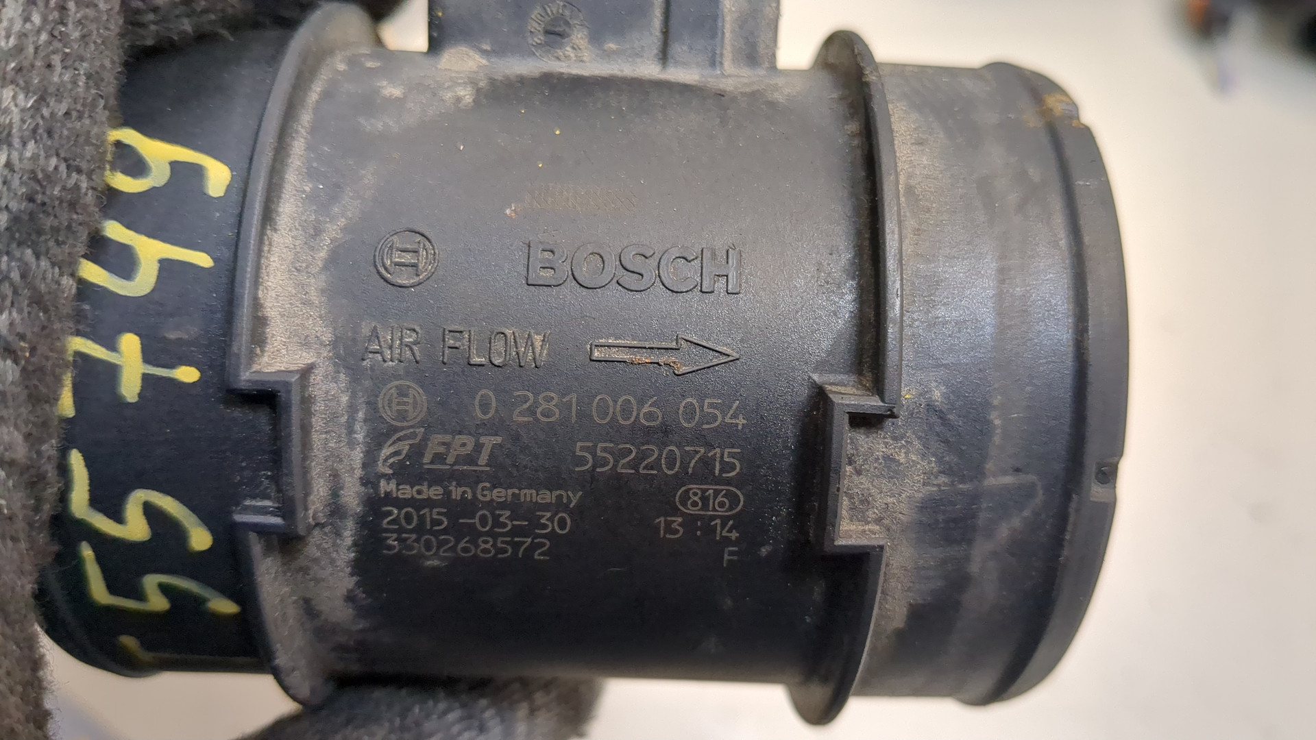 Расходомер воздуха (ДМРВ)