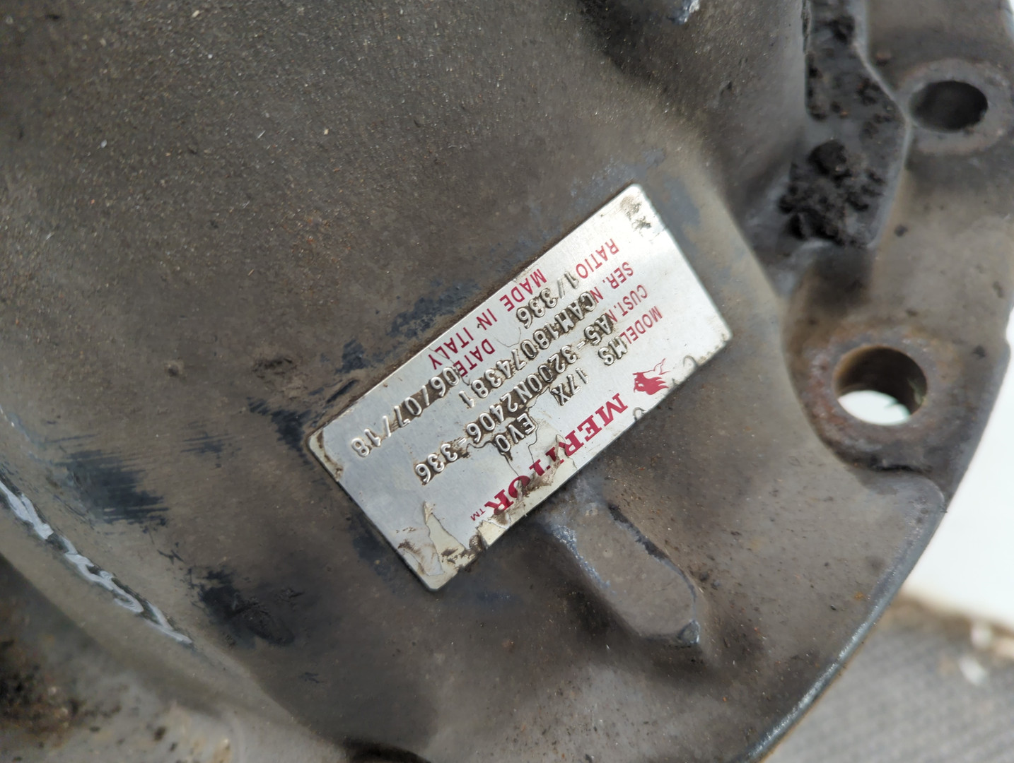 Редуктор заднего моста